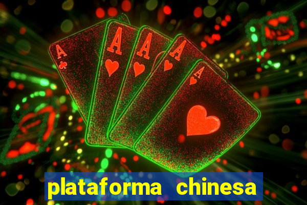 plataforma chinesa do tigrinho